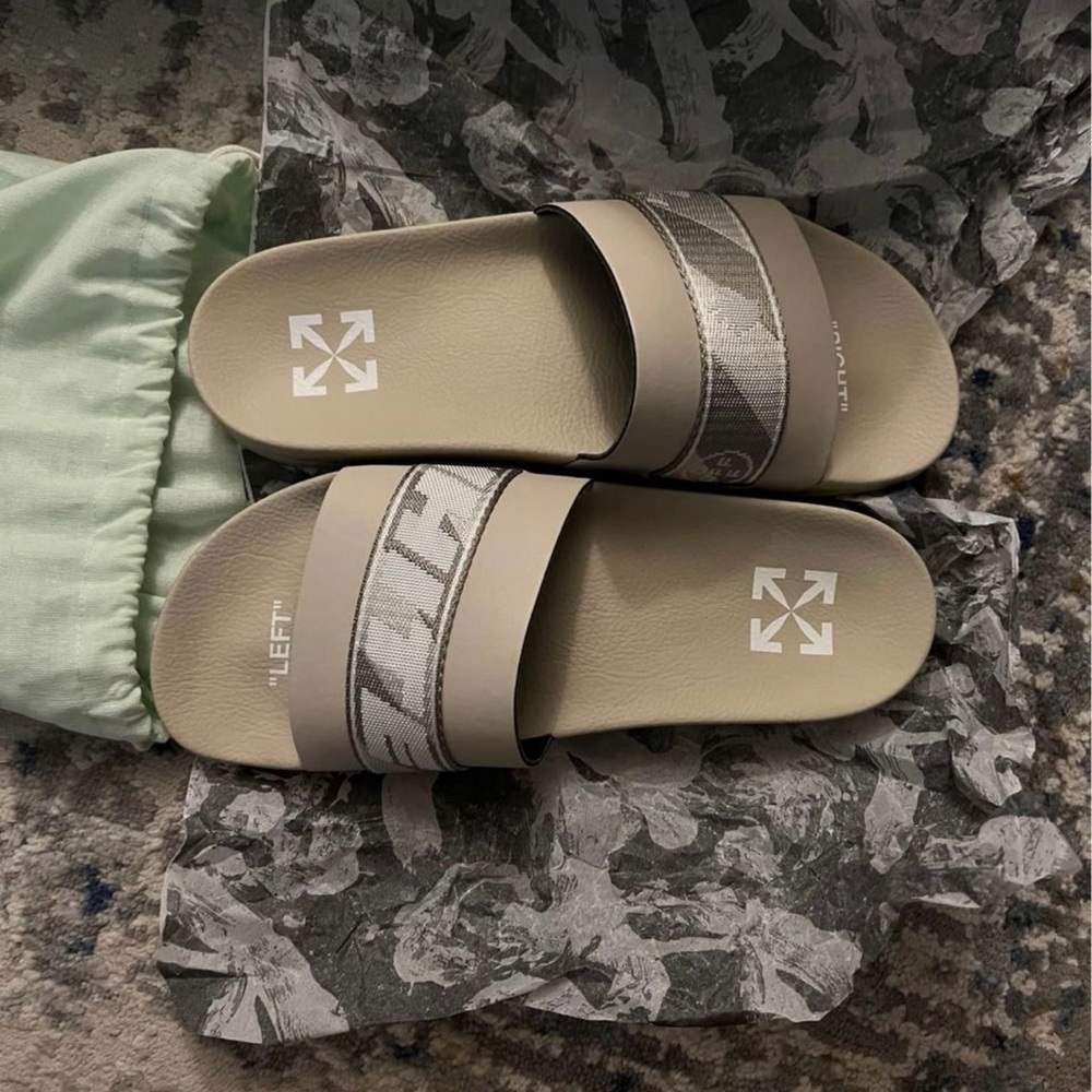 Off White Slides